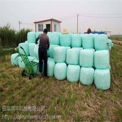 甘肃畜牧养殖户饲料储存打捆机 润丰牧草割草机